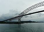 die "Puente de las Américas" bei Panama City