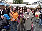 Foto mit dem Bürgermeister von Weimar und der Zwiebelkönigin