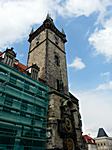 Altstädter Rathaus von Prag mit seiner bekannten astronomischen Uhr.
