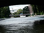 Kanalfahrt auf der Außenalster in Hamburg