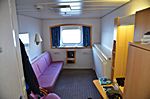 ..unsere Kabine Nr 316 auf Deck 3 der MS Kong Harald