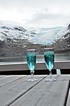 "Gletscherwasser" am Svartisen