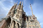 Eindrücke der "Sagrada Família", der Kirche von Antoni Gaudí