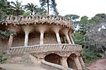Eindrücke in Park Güell in Barcelona - Gaudís Hommage an die Natur